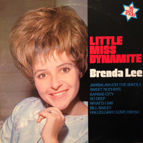 Front cover of Brenda Lee – Little Miss Dynamite, MCA Records, UK, 1976