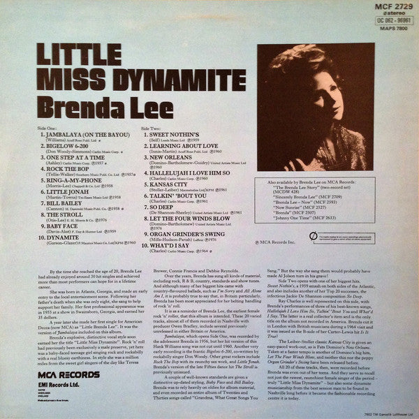 Brenda Lee – Little Miss Dynamite, image 2