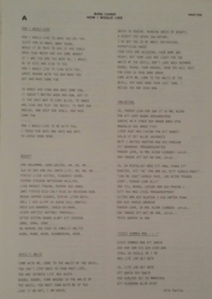 Britta Lindell – How I Would Like, image 3