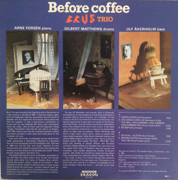 Brus Trio – Before Coffee, image 2