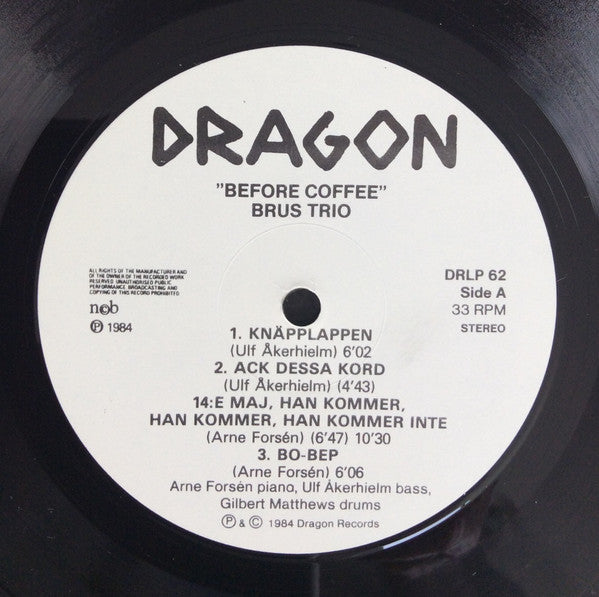 Brus Trio – Before Coffee, image 3