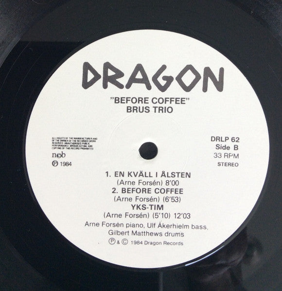 Brus Trio – Before Coffee, image 4