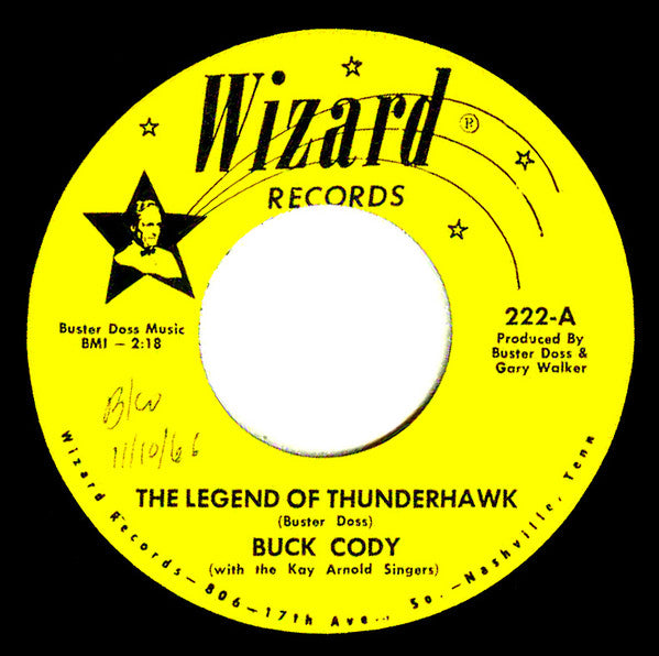 Buck Cody – The Legend Of Thunderhawk / Volkswagen With A Tailwind, image 2