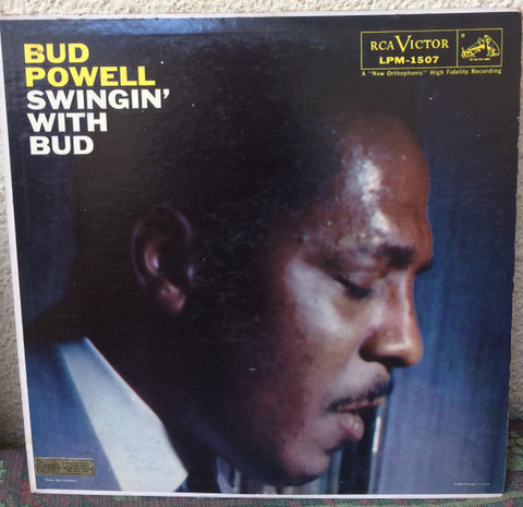 Front cover of Bud Powell – Swingin' With Bud, RCA Victor, US, 1958