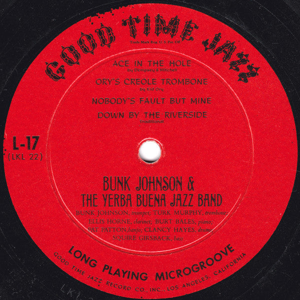 Bunk Johnson And The Yerba Buena Jazz Band – Spirituals & Jazz, image 4