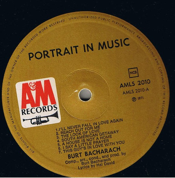 Burt Bacharach – Portrait In Music, image 4