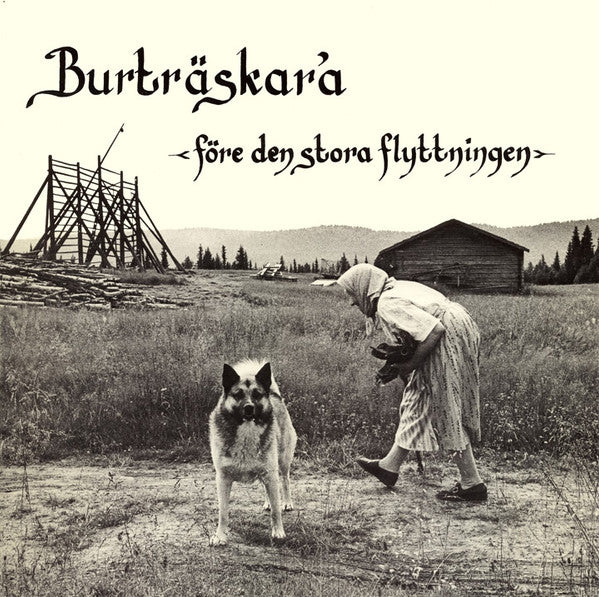Front cover of Burträskar'a – Före Den Stora Flyttningen, Manifest, Sweden, 1981