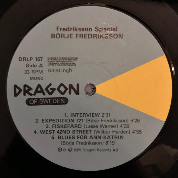 Börje Fredriksson – Fredriksson Special, image 3