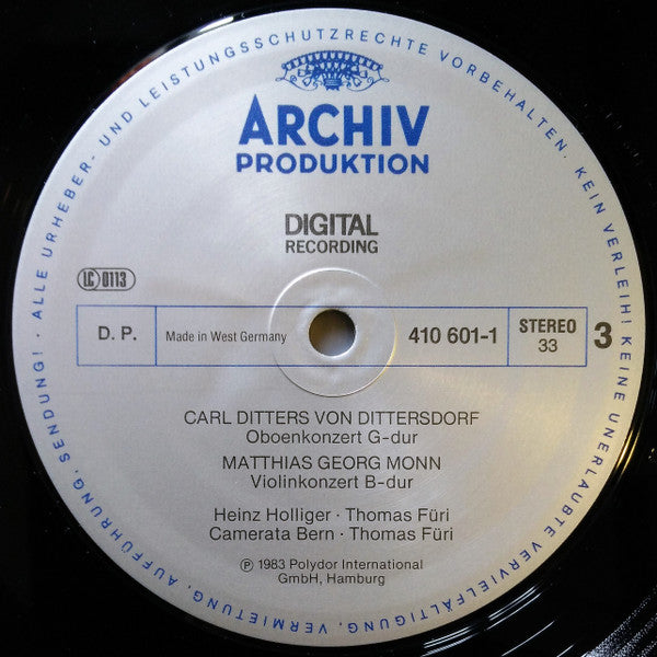 Camerata Bern, Thomas Demenga ∙ Thomas Füri ∙ Heinz Holliger – Die Frühe Wiener Schule, image 5