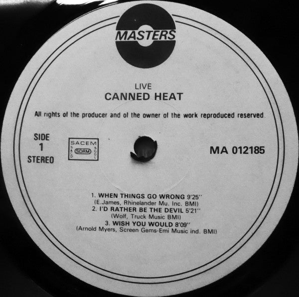 Canned Heat – Live, image 3