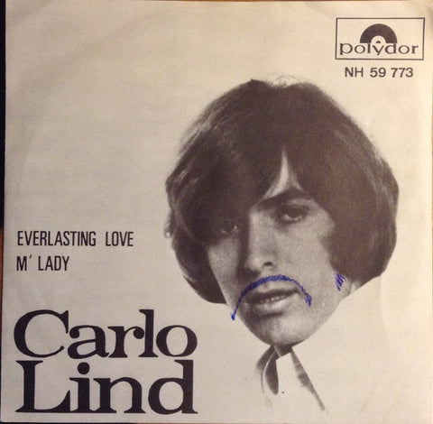 Front cover of Carlo Lind – Everlasting Love, Polydor, Sweden, 1969