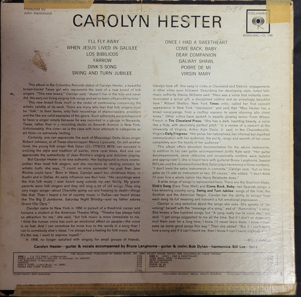 Carolyn Hester – Carolyn Hester, image 2
