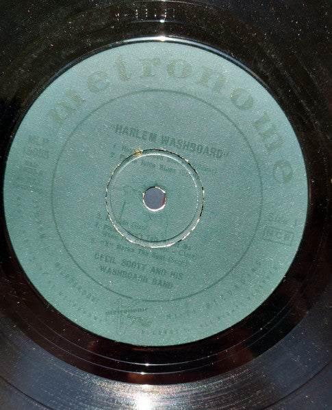 Cecil Scott And His Washboard Band – Chris Barber Presents ,,Harlem Washboard", image 3
