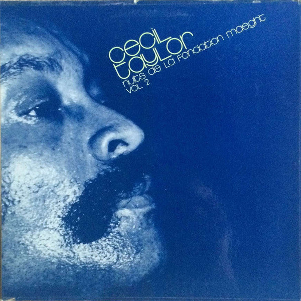 Front cover of Cecil Taylor – Nuits De La Fondation Maeght Vol. 2, Shandar, France, 1972