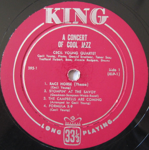 Cecil Young Quartet – Concert Of Cool Jazz, image 3