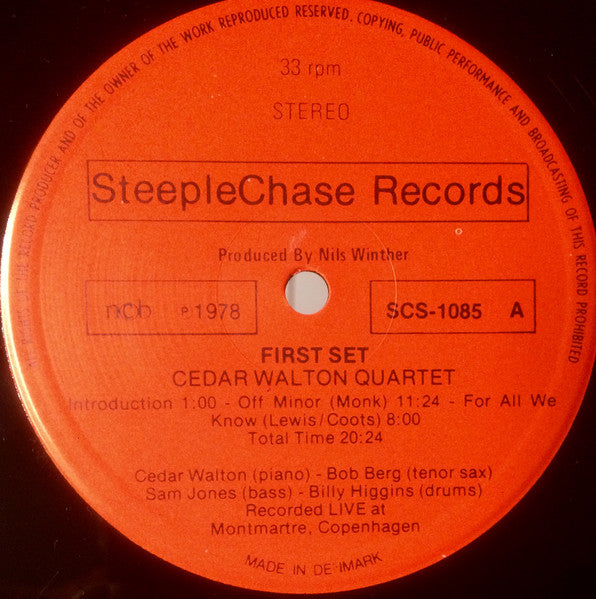 Cedar Walton Quartet – First Set, image 3