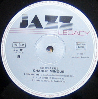 Charlie Mingus – The Wild Bass, image 4