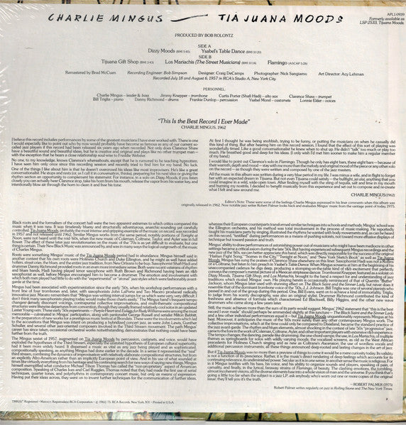 Charlie Mingus – Tia Juana Moods, image 2