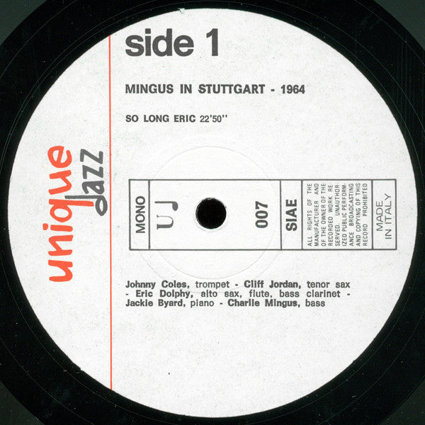 Mingus – Mingus In Stuttgart April 28 1964 Concert, image 3