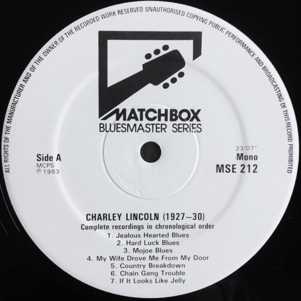 Charley Lincoln – Complete Recordings In Chronological Order (1927-1930), image 3