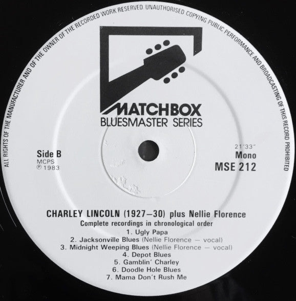 Charley Lincoln – Complete Recordings In Chronological Order (1927-1930), image 4