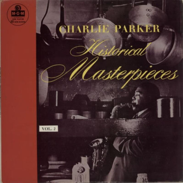 Front cover of Charlie Parker – Historical Masterpieces Vol. 2, MGM Records, UK, 1964