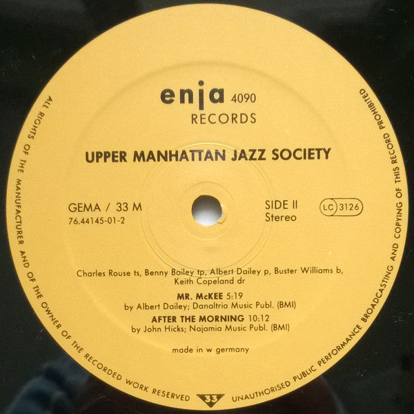 Charlie Rouse, Benny Bailey, Al Dailey – The Upper Manhattan Jazz Society, image 5