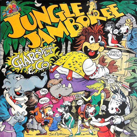 Front cover of Charquet & Co. – Jungle Jamboree, Stomp Off Records, US, 1984
