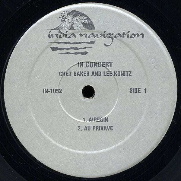 Chet Baker And Lee Konitz – In Concert, image 3