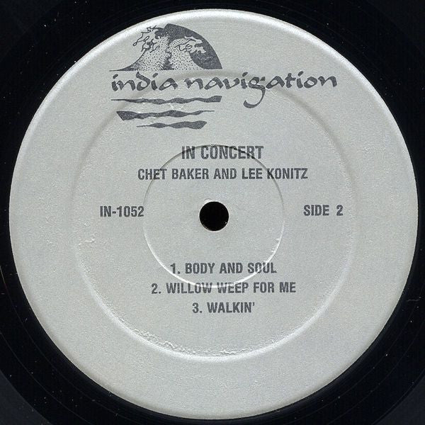 Chet Baker And Lee Konitz – In Concert, image 4