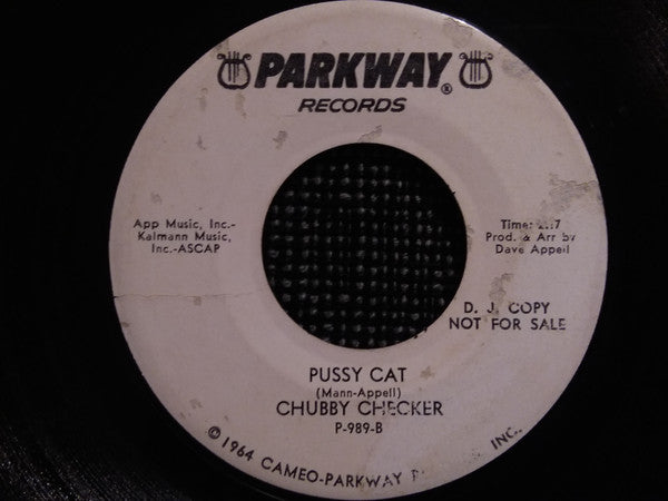 Chubby Checker – Hey You! Little Boo-Ga-Loo / Pussy Cat, image 2
