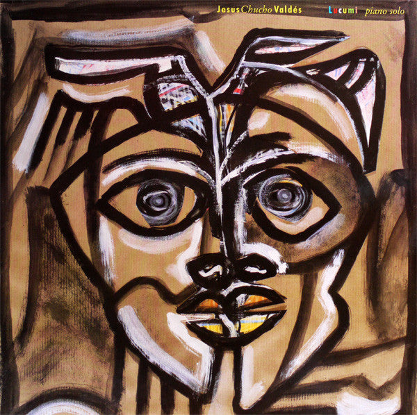 Front cover of Jesus Chucho Valdés – Lucumi Piano Solo, Messidor, Germany, 1988