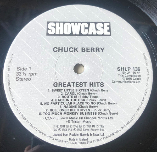 Chuck Berry – Greatest Hits, image 3