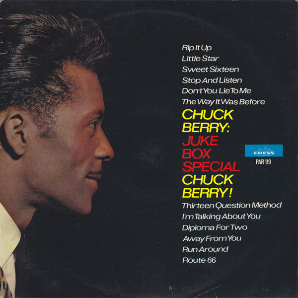Front cover of Chuck Berry – Juke Box Special, Chess, Netherlands, 1964