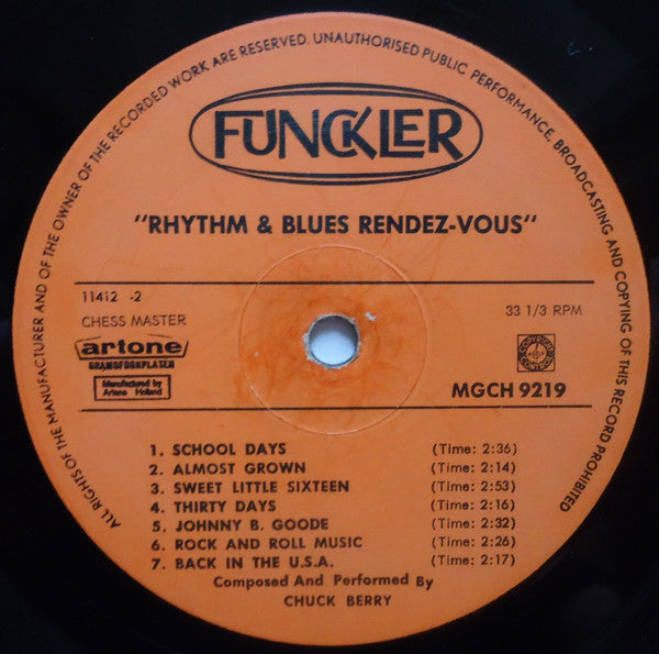 Chuck Berry – Rhythm & Blues Rendez-Vous, image 4