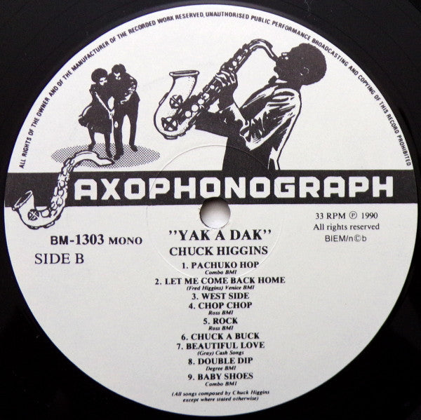 Chuck Higgins – Yak A Dak, image 4