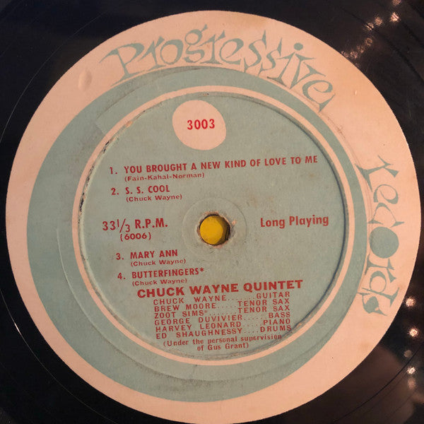 Chuck Wayne Quintet – Chuck Wayne Quintet, image 3