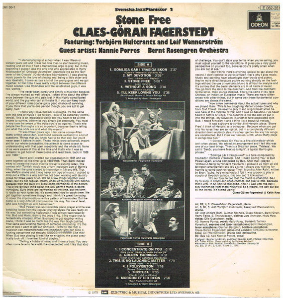Claes-Göran Fagerstedt – Stone Free, image 2