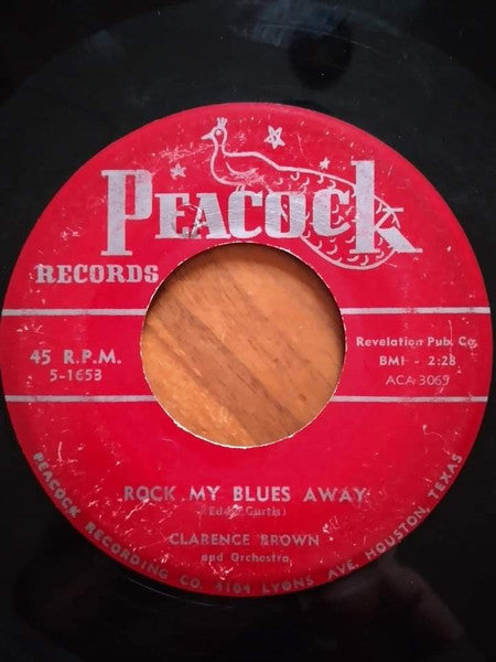 Clarence Brown And Orchestra – Gate's Salty Blues / Rock My Blues Away, image 2
