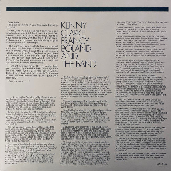 Kenny Clarke Francy Boland And The Band – Live At Ronnie's ; Album 2 ; Rue Chaptal, image 4