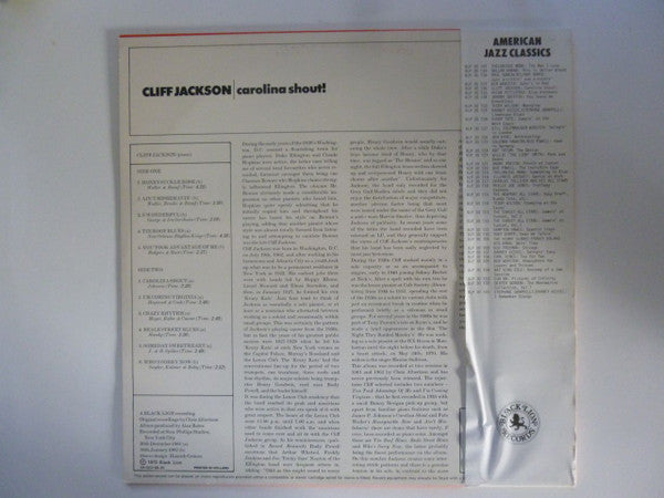 Cliff Jackson – Carolina Shout!, image 2