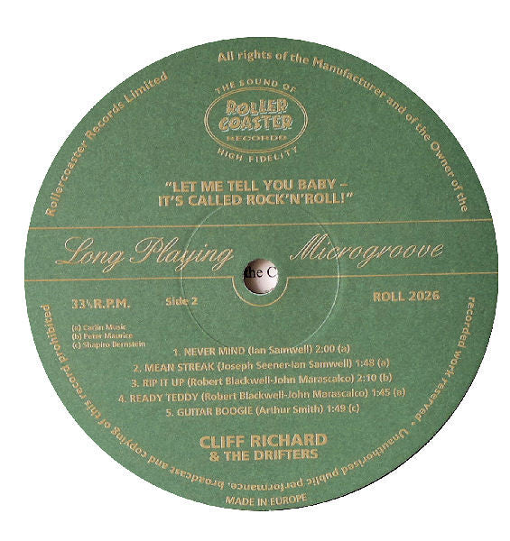 Cliff Richard & The Drifters – Let Me Tell You Baby...It's Called Rock 'N' Roll, image 4