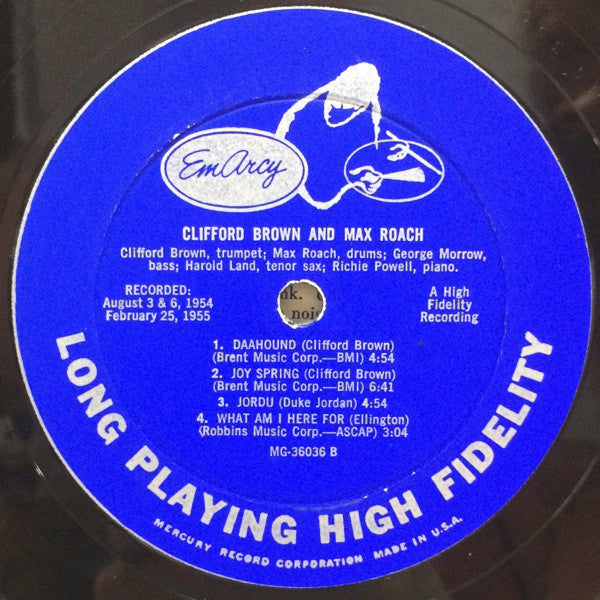 Clifford Brown And Max Roach – Clifford Brown And Max Roach, image 4
