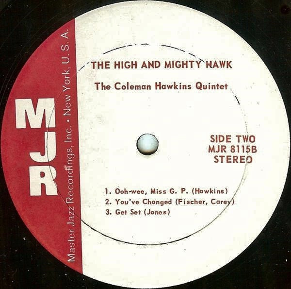 The Coleman Hawkins' Quintet – The High And Mighty Hawk, image 4