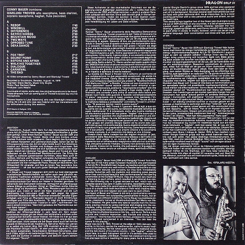 Conny Bauer & Gianluigi Trovesi – Secret Points, image 2