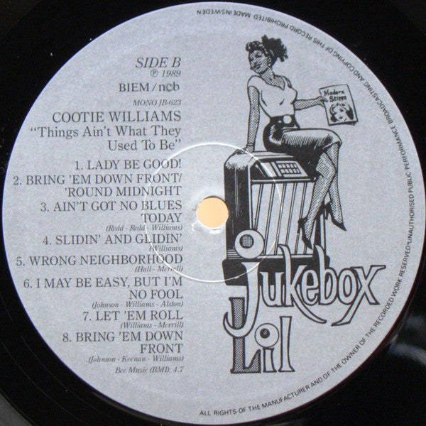 Cootie Williams And His Orchestra – Things Ain't What They Used To Be, image 4