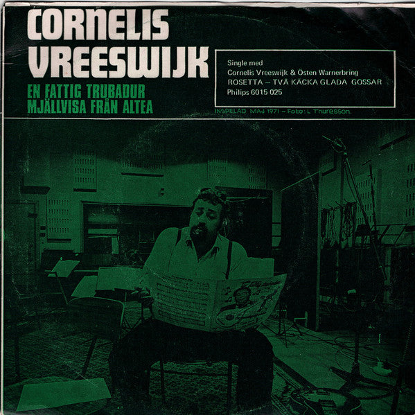 Cornelis Vreeswijk – En Fattig Trubadur / Mjällvisa Från Altea, image 2