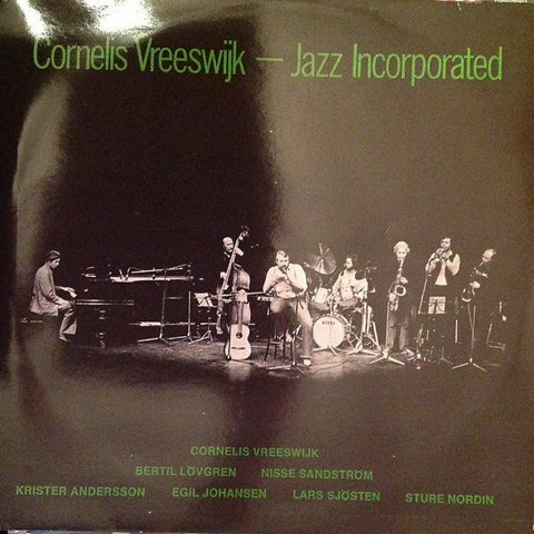 Front cover of Cornelis Vreeswijk – Jazz Incorporated – Cornelis Vreeswijk – Jazz Incorporated, Four Leaf Clover Records, Sweden, 1980