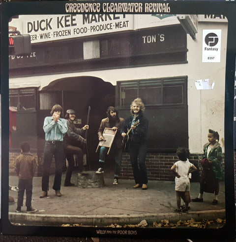 Front cover of Creedence Clearwater Revival – Willy And The Poor Boys, Fantasy, Sweden, 1969