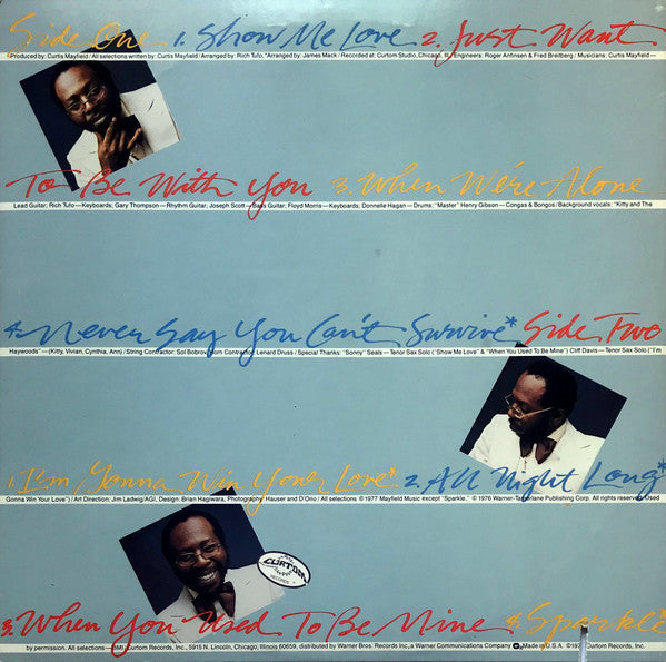 Curtis Mayfield – Never Say You Can't Survive, image 2